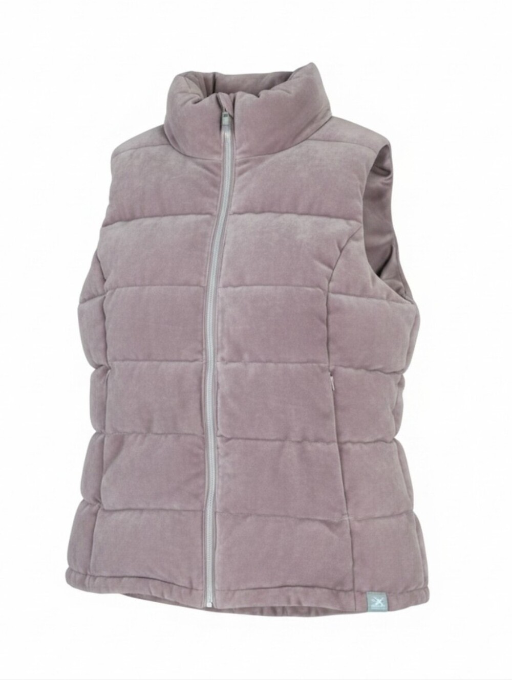 ZeroXposur | ultra-soft short plush puffer full zip vest - size small